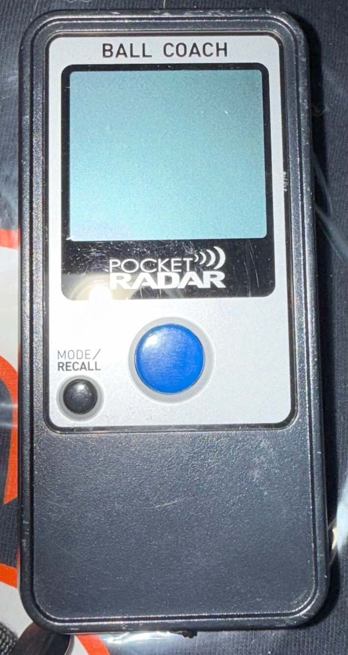 Pocket Radar Ball Coach Model PR1000-BC Speed Training Radar